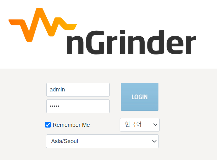 ngrinder-login